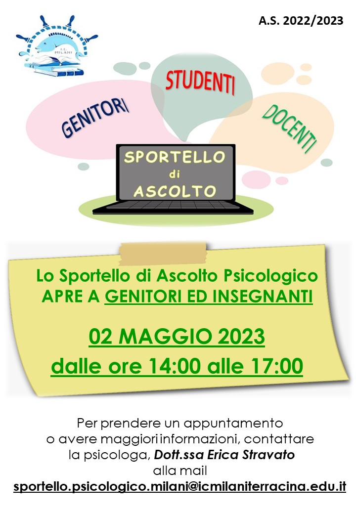 Incontri Sportello Pomeriggio