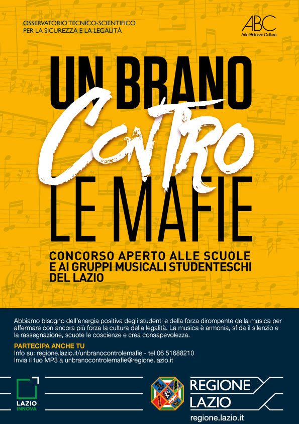 LOCANDINA UN BRANO CONTRO LE MAFIE