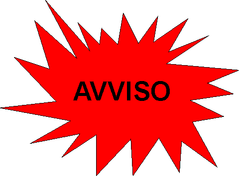 avviso lampeggiante