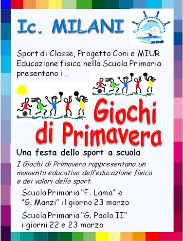 giochi di primavera 2