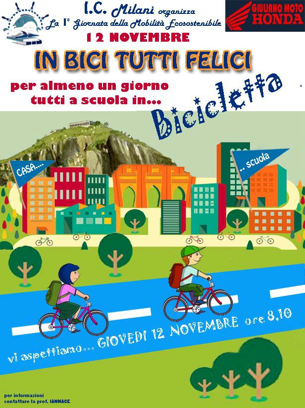 in bici tutti felici