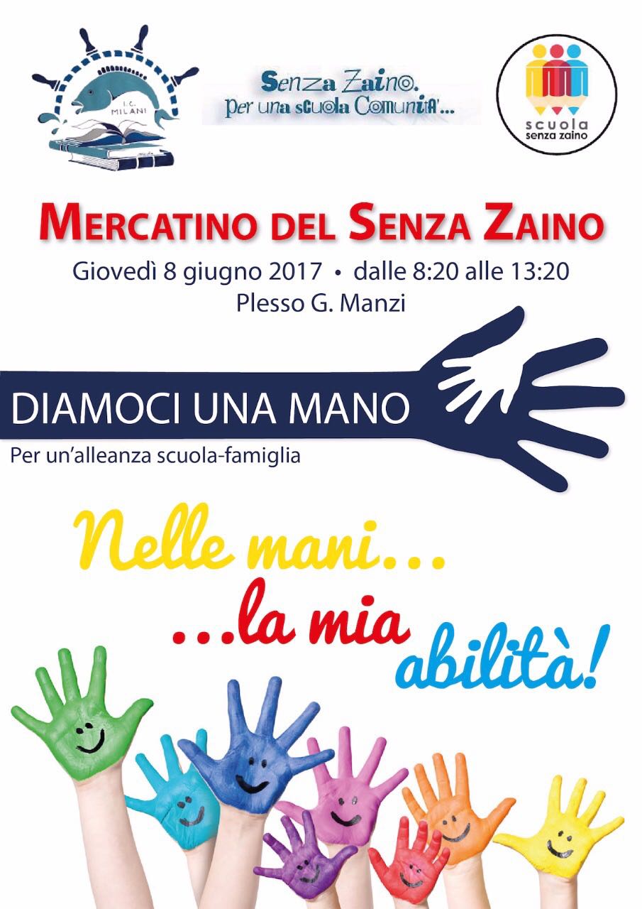 mercatino senza zaino manzi