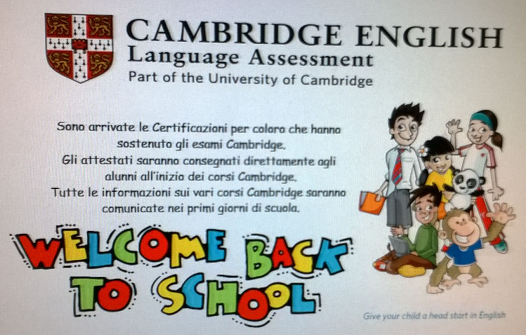 cambridge certificazioni