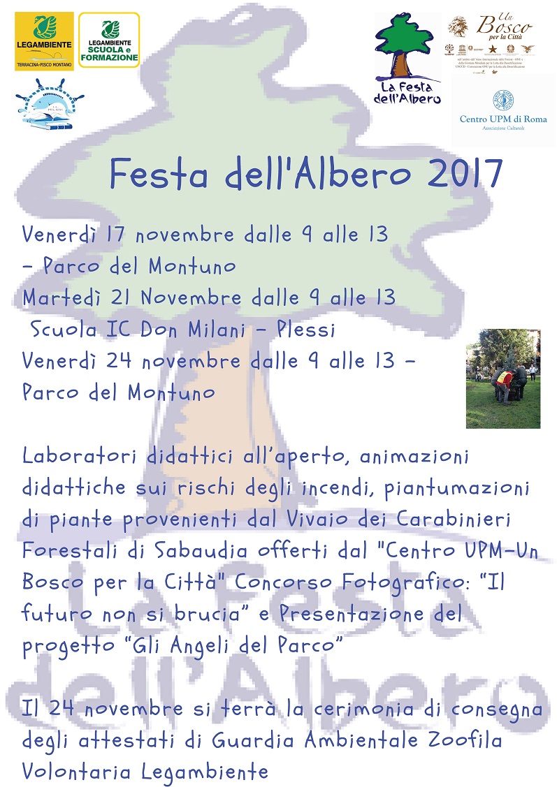 Locandina Festa dellAlbero 2017