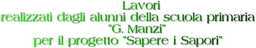 titolo primaria manzi
