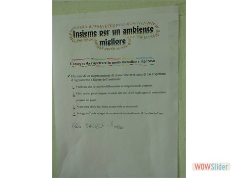 SCUOLA RIFIUTI ZERO3 css slideshow